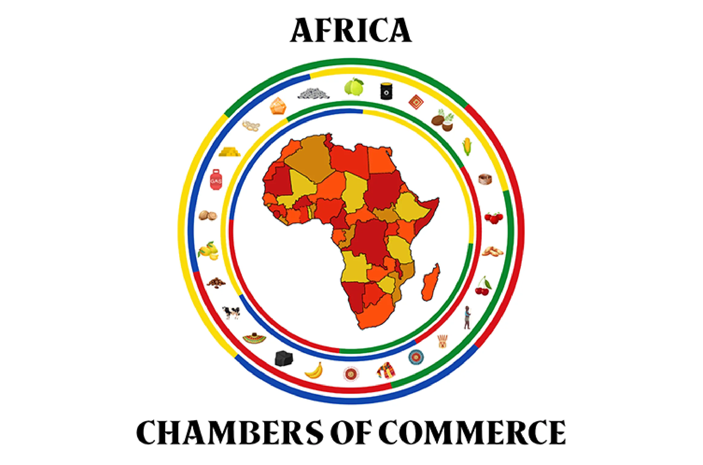 	African Chambers of Commerce logo and digital branding project by Imagine Digital Agency